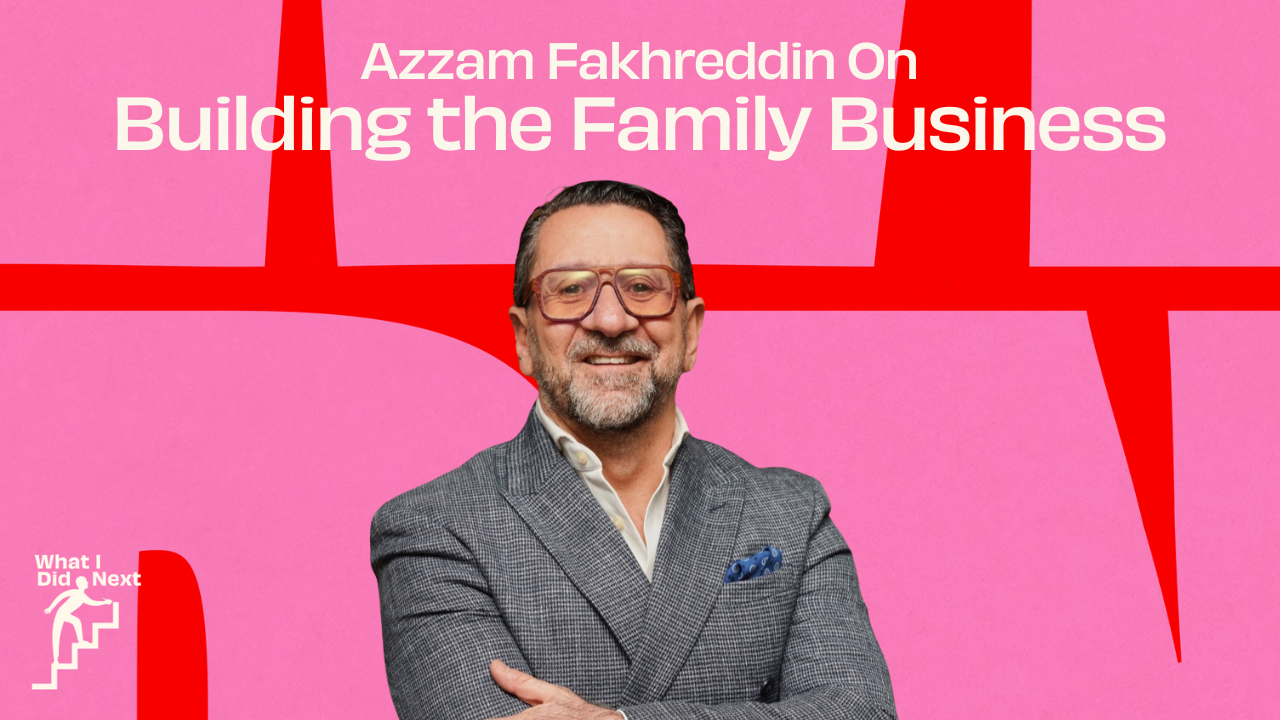 Azzam Fakhreddin on getting started in hospitality & his love for football