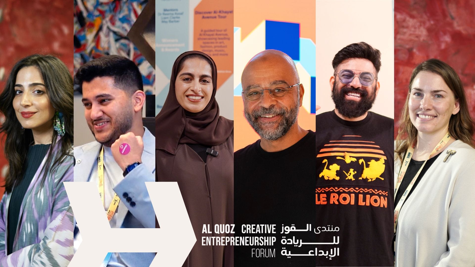 Mo Gawdat, Butheina Kazim, Ahmed Nasheet & Kathy Johnston at Al Quoz Creative Entrepreneurship Forum