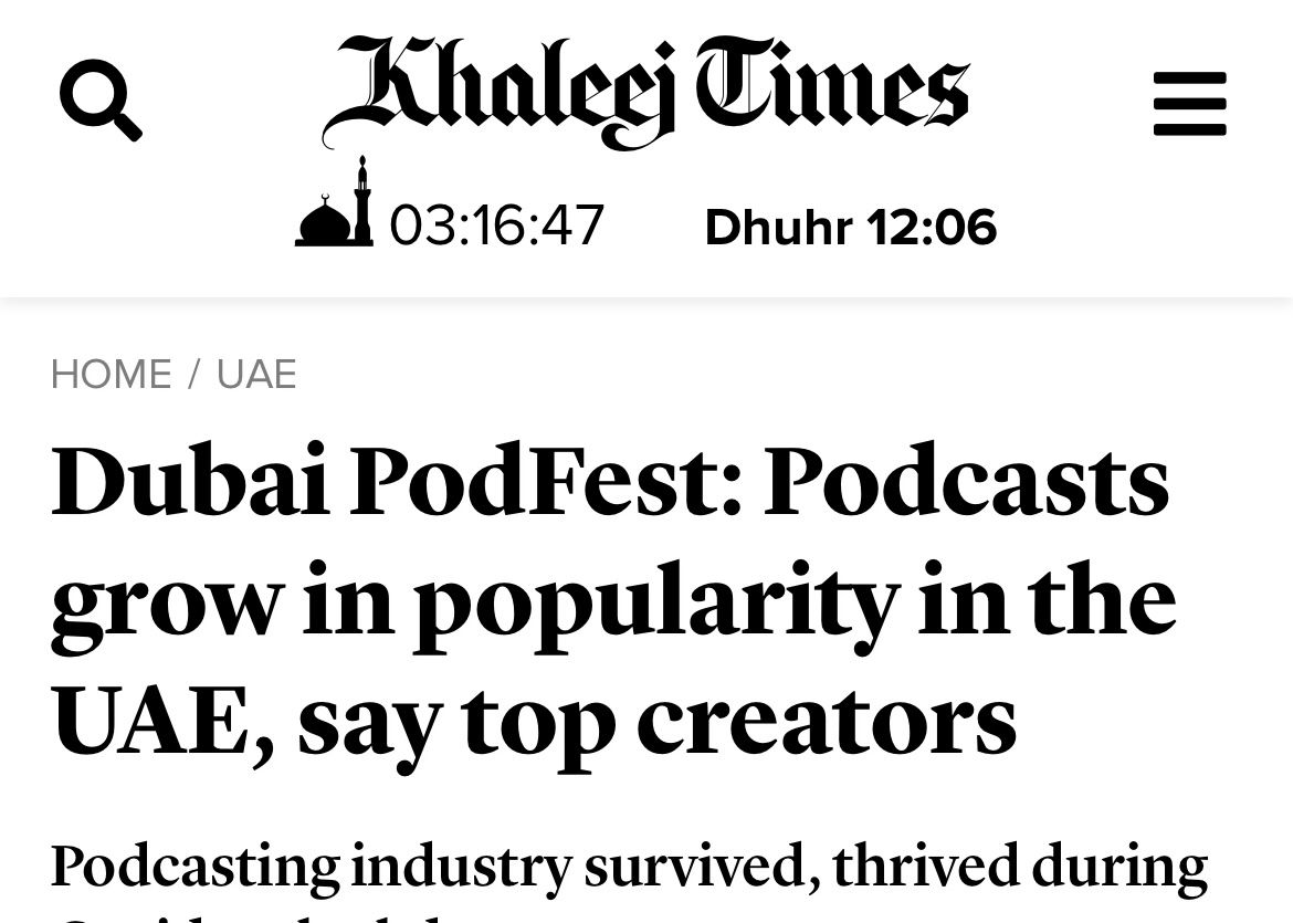 Dubai PodFest: Podcasts grow in popularity in the UAE, say top creators