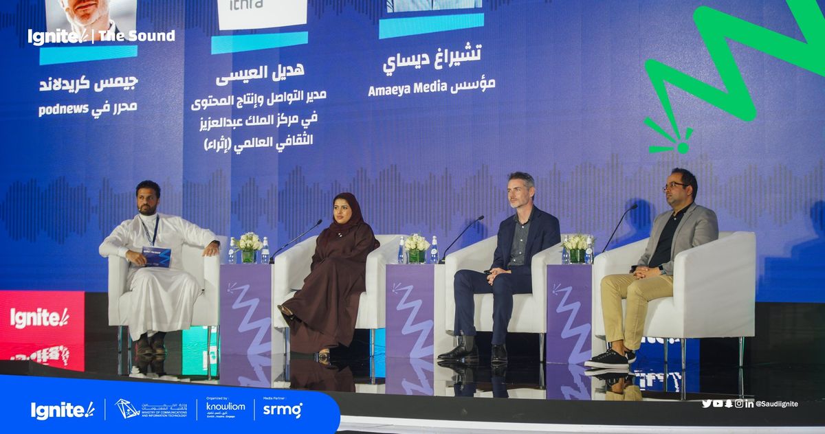 Getting together with creators at Saudi Ignite; plus Spinneys gets started in podcast-land